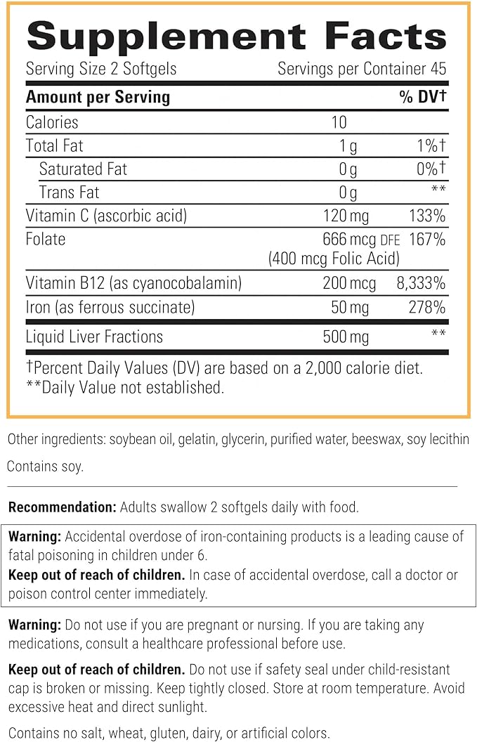 Iron Complex™ | Integrative Therapeutics® | 90 Softgels