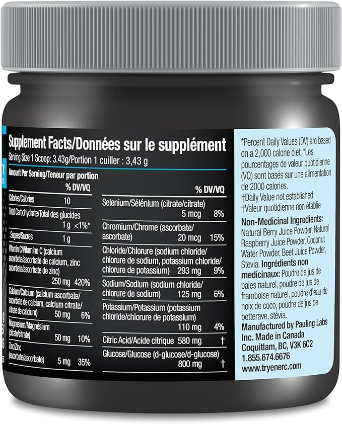Electrolyte Drink Mix | Ener-Life™ | 45 Serving Tub