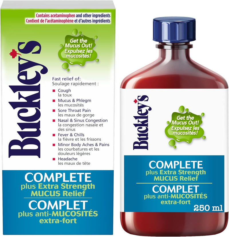 Complete® Mucus Relief | Buckley's® | 150 mL or 250 mL