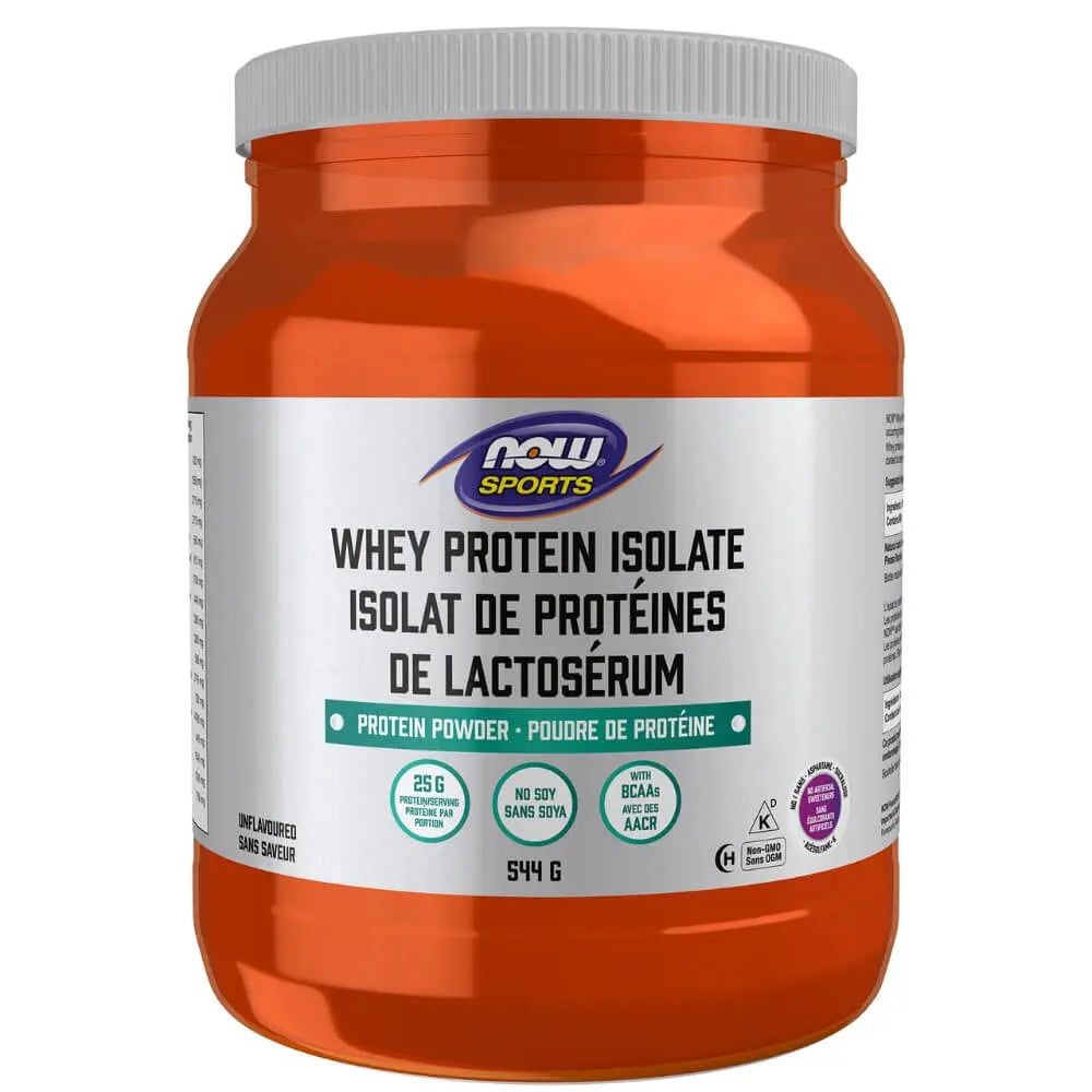 Whey Protein Isolate | NOW® Foods® | Diffrent Flavor
