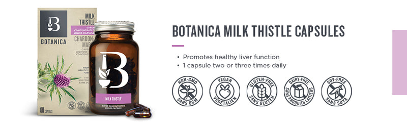 Milk Thistle Liquid | Botanica | 60 Capsules