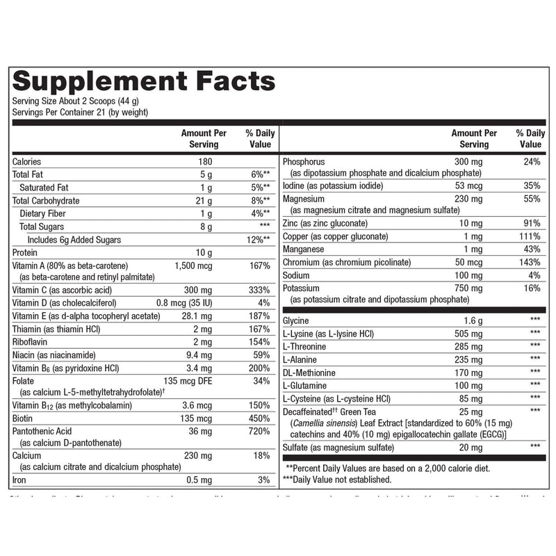 UltraClear™ Plus pH | Metagenics | 21 servings