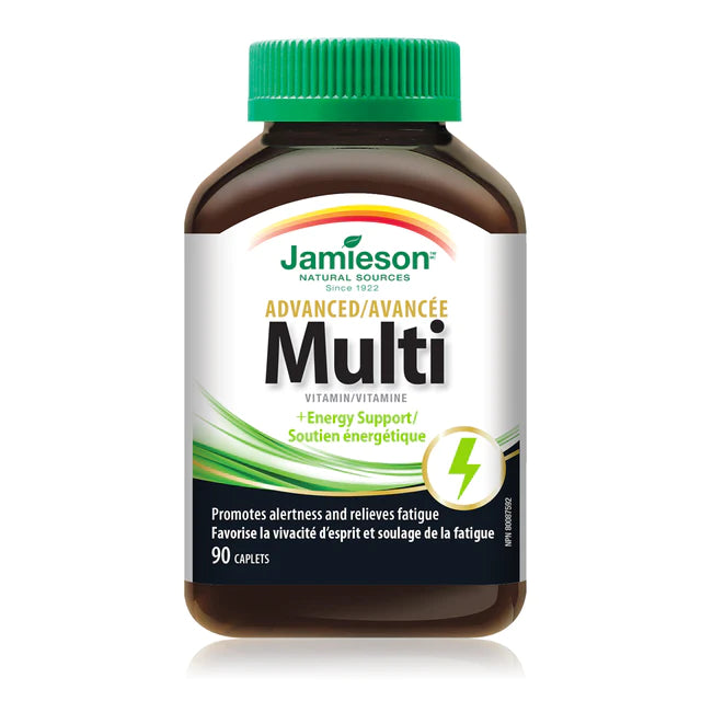 Advanced Multivitamin & Energy Support | Jamieson™ | 90 Caplets