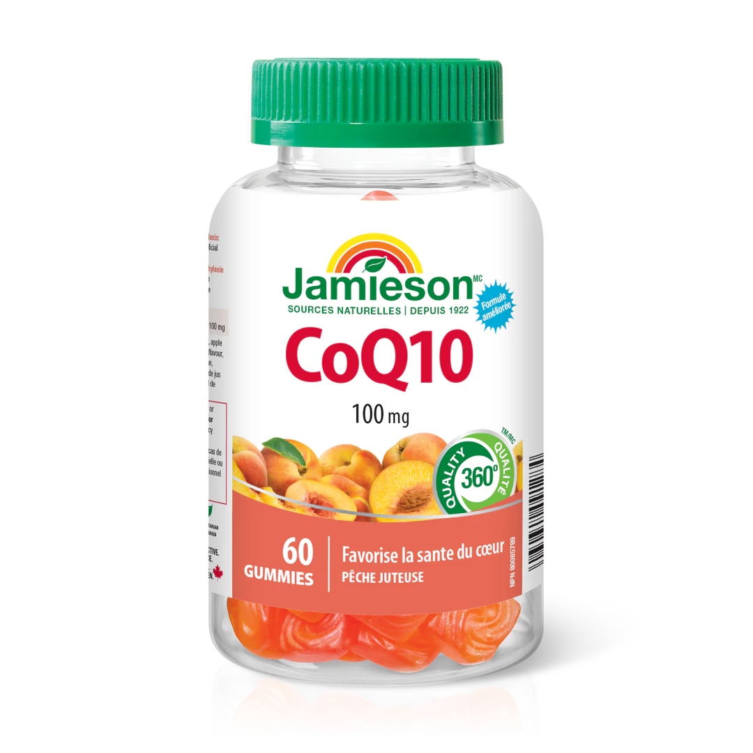 CoQ10 100mg | Jamieson™ | 60 Gummies