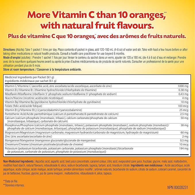 Raspberry | Emergen-C® | 30 Sachets