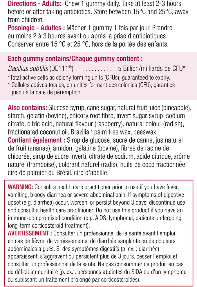 Gummies Probiotic Extra Strength | Jamieson™ | 30 Gummies