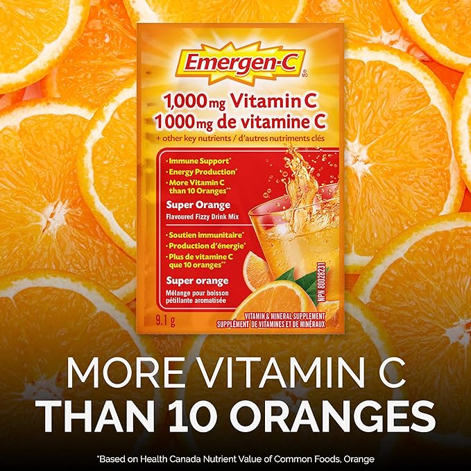 Super Orange | Emergen-C® | 30 Packets