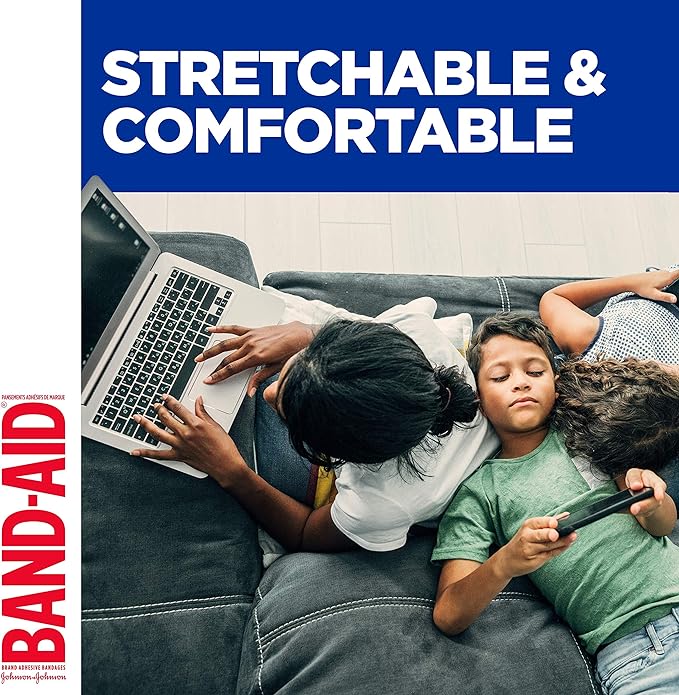Flexible Fabric bandages Family Pack | Band-Aid® | 50 Count