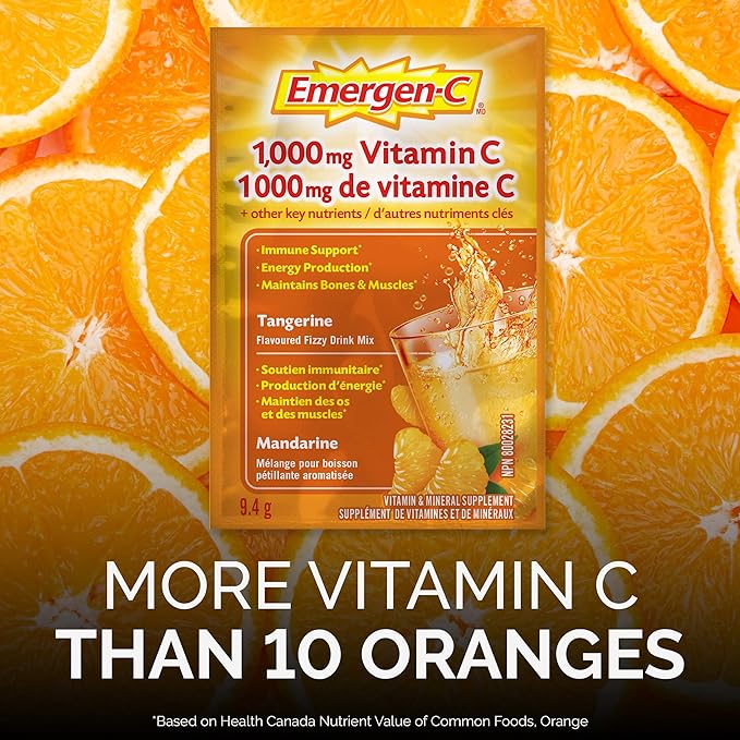 Tangerine | Emergen-C® | 30 Sachets