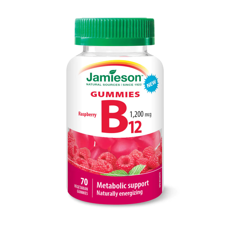 Vitamin B12 Gummy  |  Jamieson™ | 70 Gummies