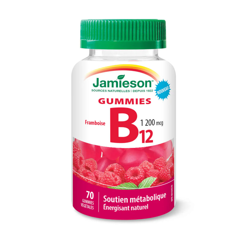 Vitamin B12 Gummy  |  Jamieson™ | 70 Gummies