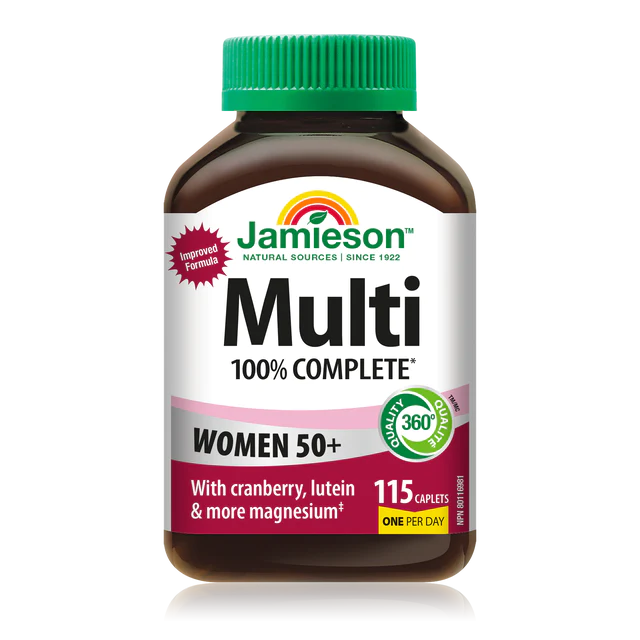 Multi For Women 50+ | Jamieson™ | 115 or 160 Caplets