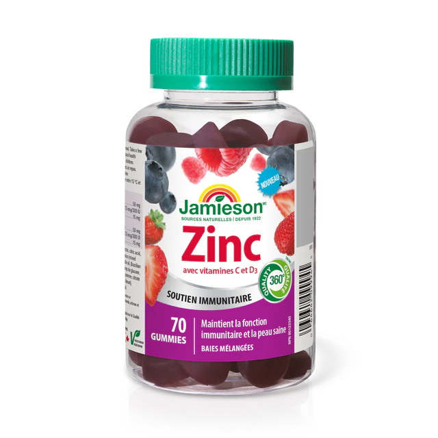 Zinc | Jamieson™ | 70 Gummies
