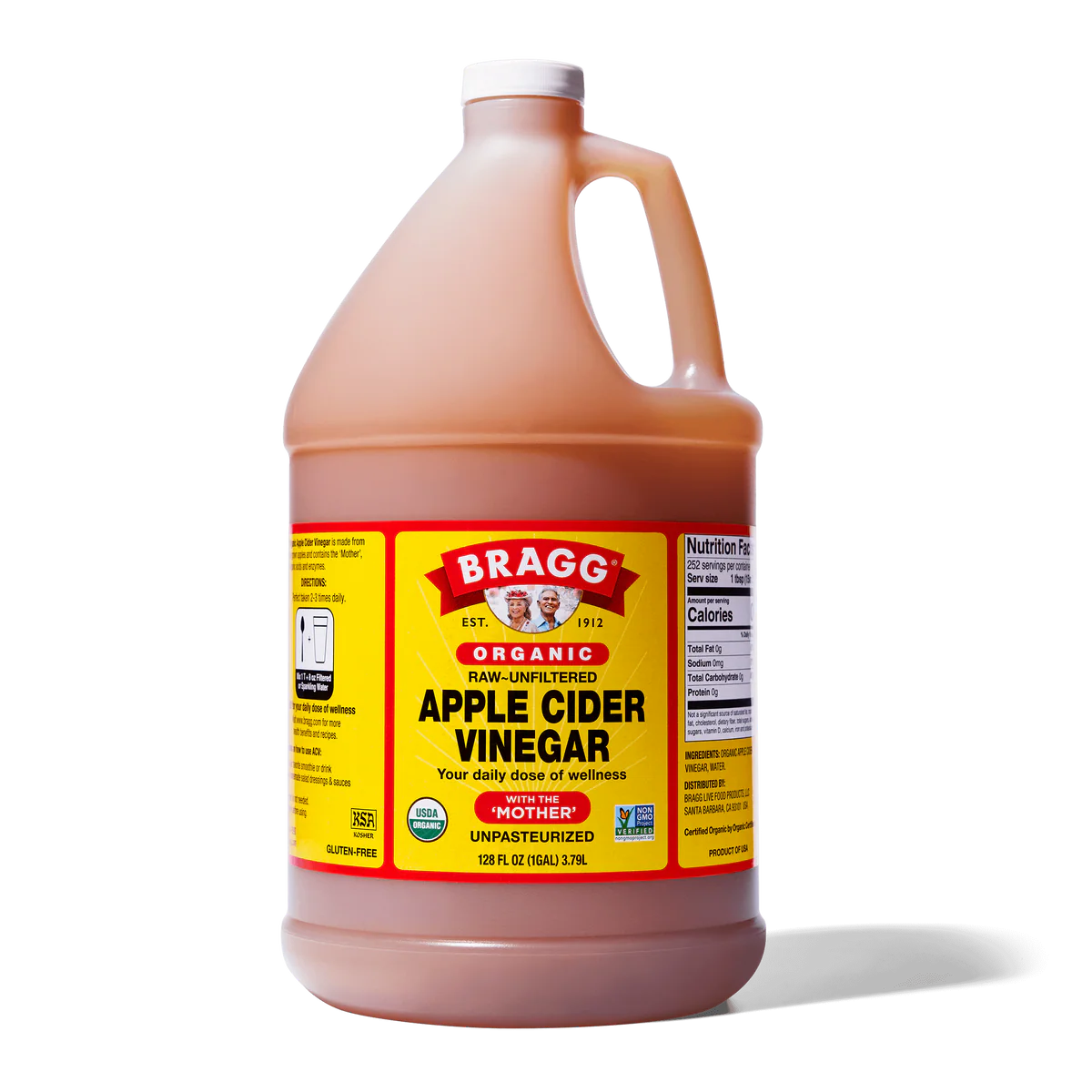 Organic Apple Cider Vinegar | Bragg | Different Sizes