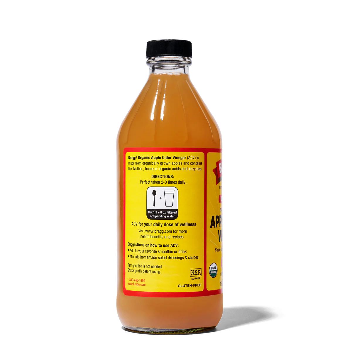 Organic Apple Cider Vinegar | Bragg | Different Sizes