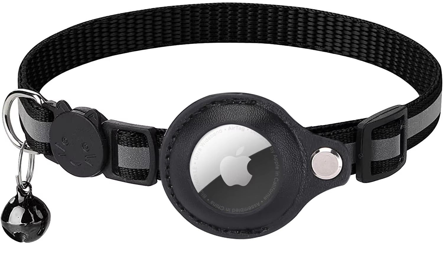 Pet AirTag Holder Collar – Anti-Loss for Cats & Dogs