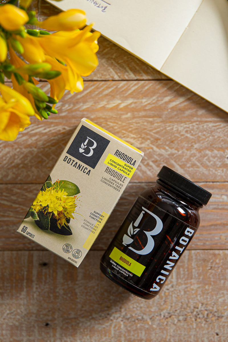 Rhodiola Liquid Capsules | Botanica | 60 or 120 Capsules
