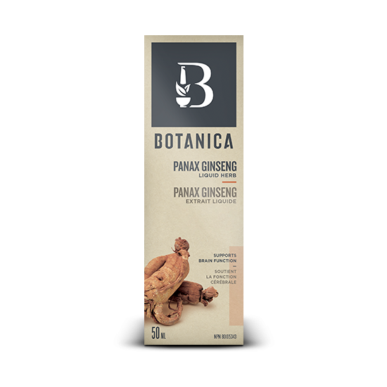 Panax Ginseng Liquid Herb | Botanica | 50 mL