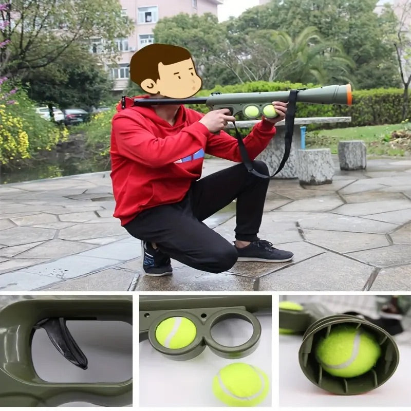 Interactive Dog Toy – Ball Launcher with Tennis Ball