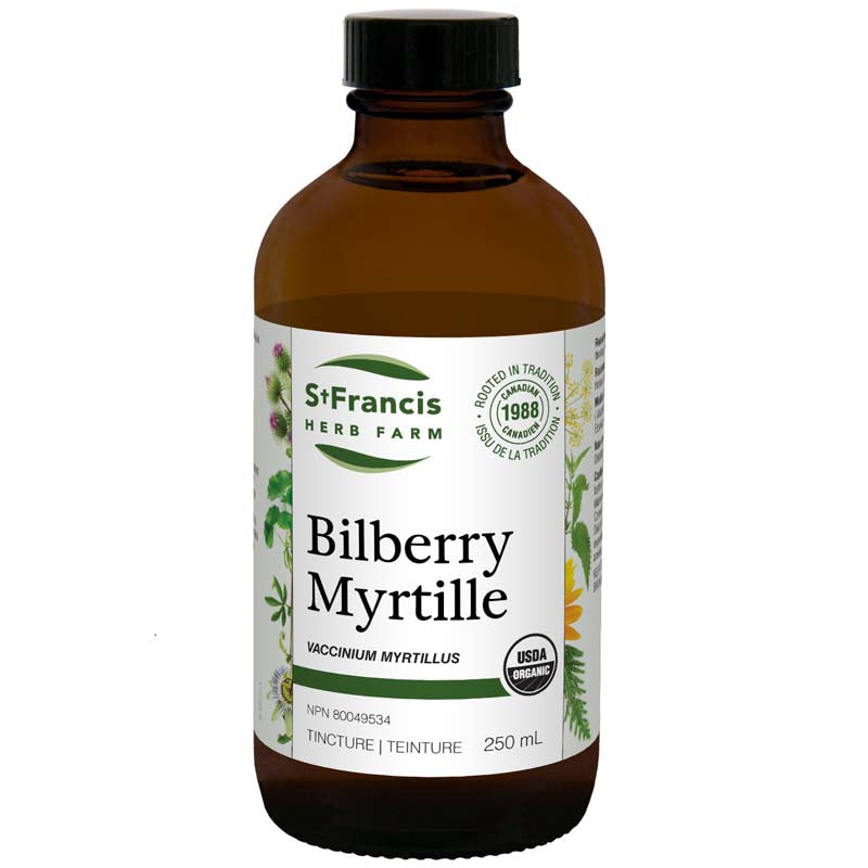 Bilberry  | St. Francis Herb Farm | 50, 100, 250 mL