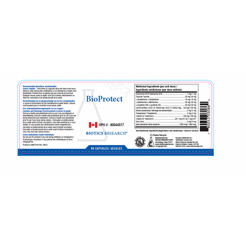 BioProtect | Biotics Research® | 90 Vegetable Capsule