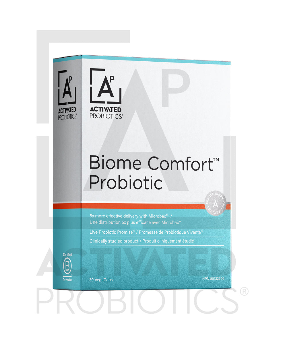 Biome Comfort Probiotic | Activated Probiotics | 30 Capsules