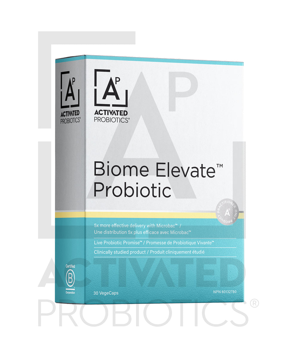 Biome Elevated™ by Activated Probiotics® – Mood & Gut-Brain Support | 30 Capsules