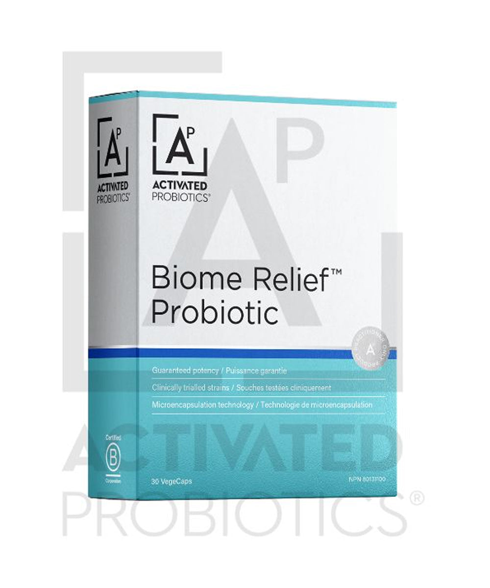 Biome Relief™ Probiotic | Activated Probiotics® | 30 Capsules