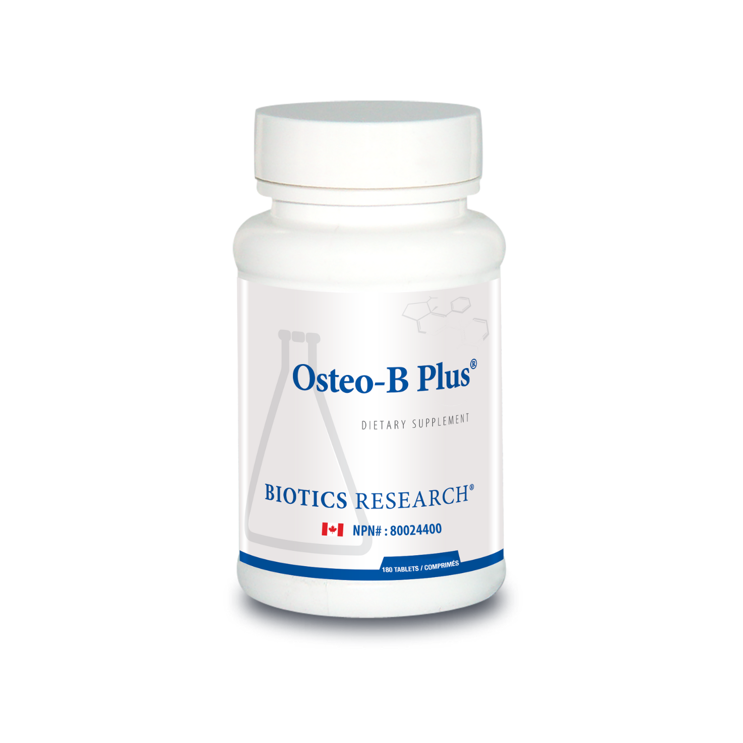 Osteo-B Plus® | Biotics Research® | 90 or 180 Tablets