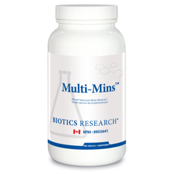 Multi-Mins  | Biotics Research® | 120 or 360 Tablets