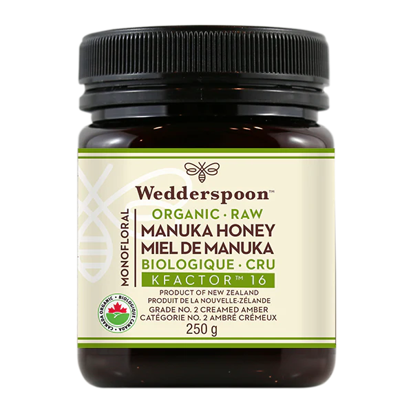 Organic Raw Monofloral Manuka Honey | Wedderspoon® | 8.8 Oz (250g)