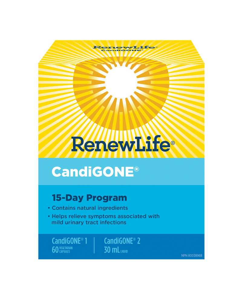 CandiGONE® | Renew Life® | 60 Vegetarian Capsules