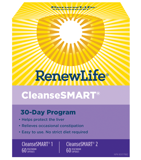 CleanseSMART® | Renew Life® | 60 Vegeterian Capsules