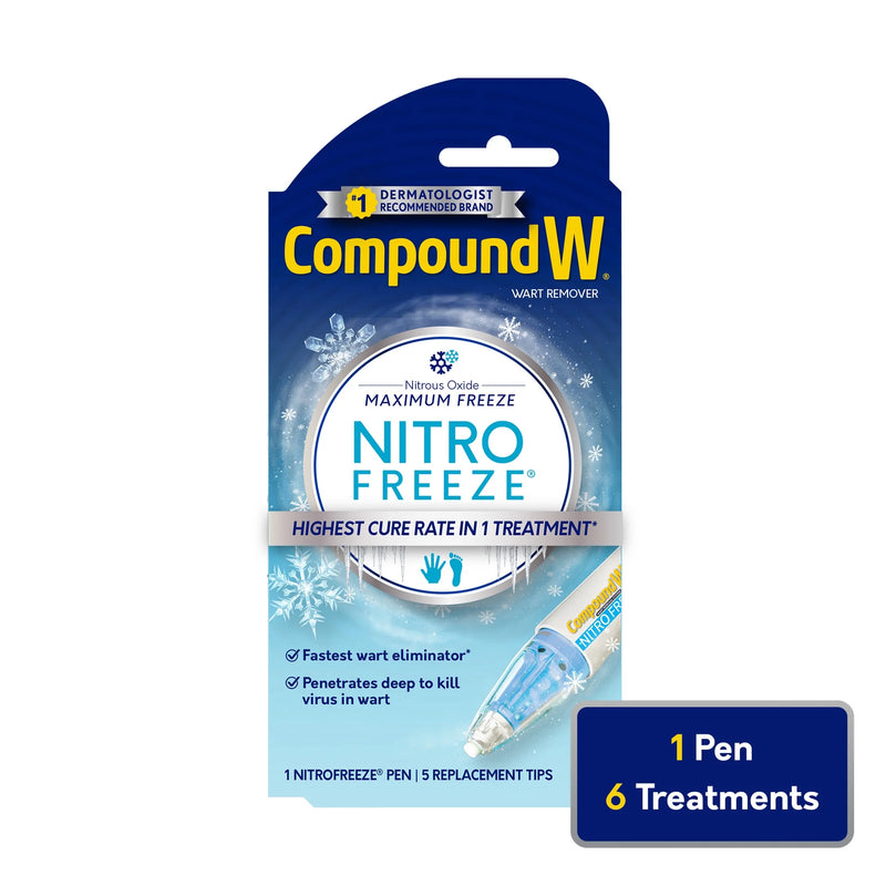 NitroFreeze™ | Compound W®  | 1 Pen and 5 Tips