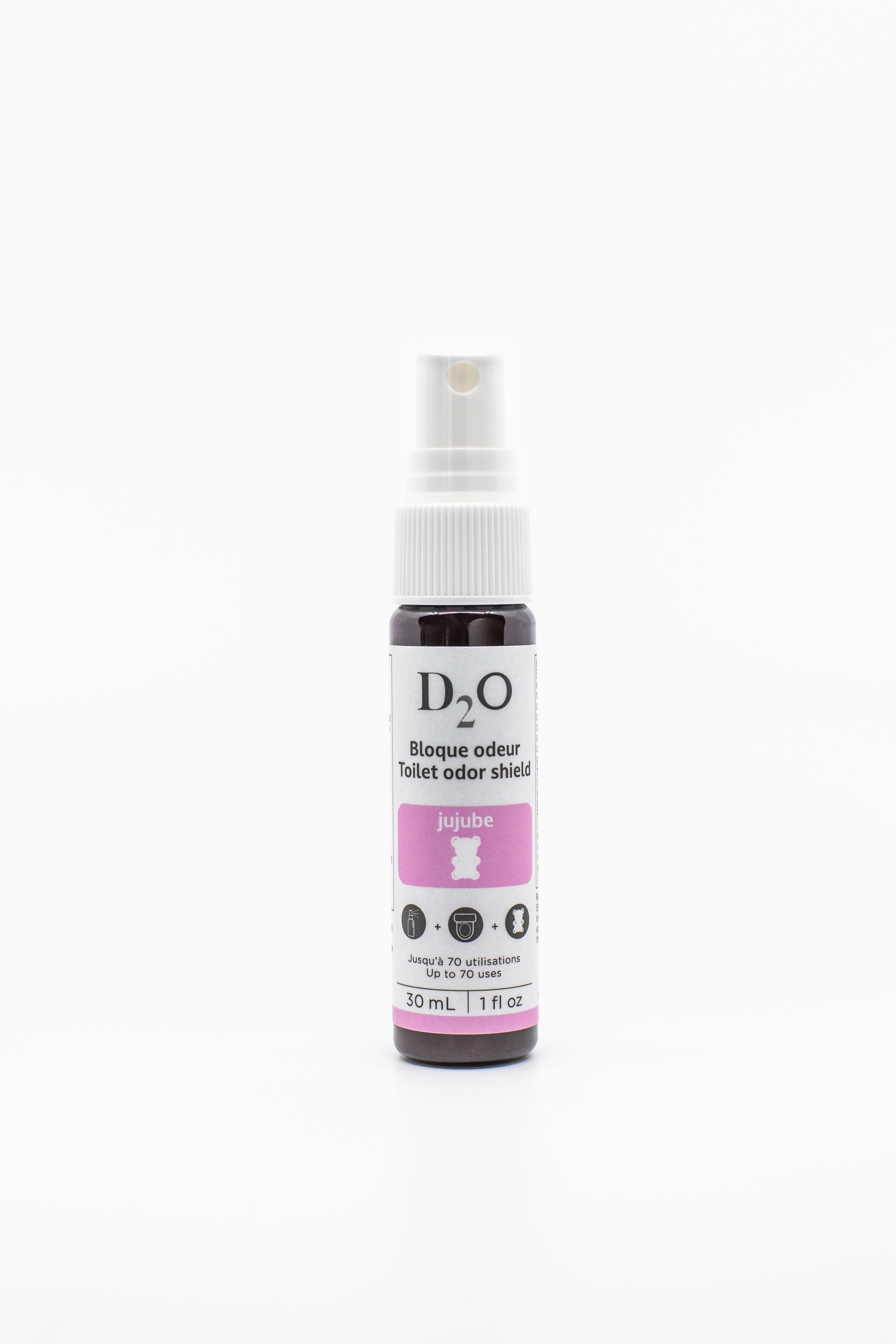 Ensemble Découverte – 6 Bloque-Odeurs pour Toilette D2O (30ml / 1oz )