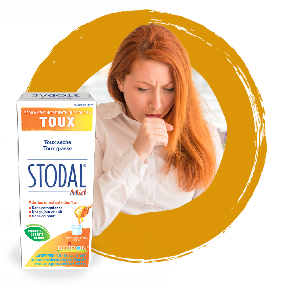 Stodal Adults Honey Cough Syrup | Boiron® | 200 mL