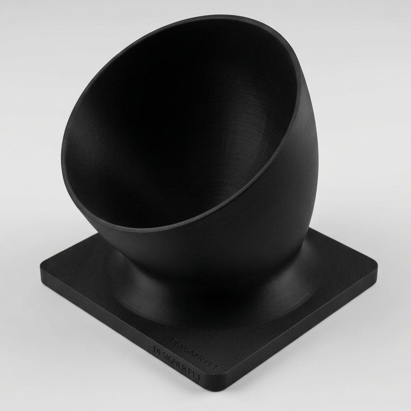 Designer Pet Bowl for Dogs & Cats | Modern Food & Water Bowl
