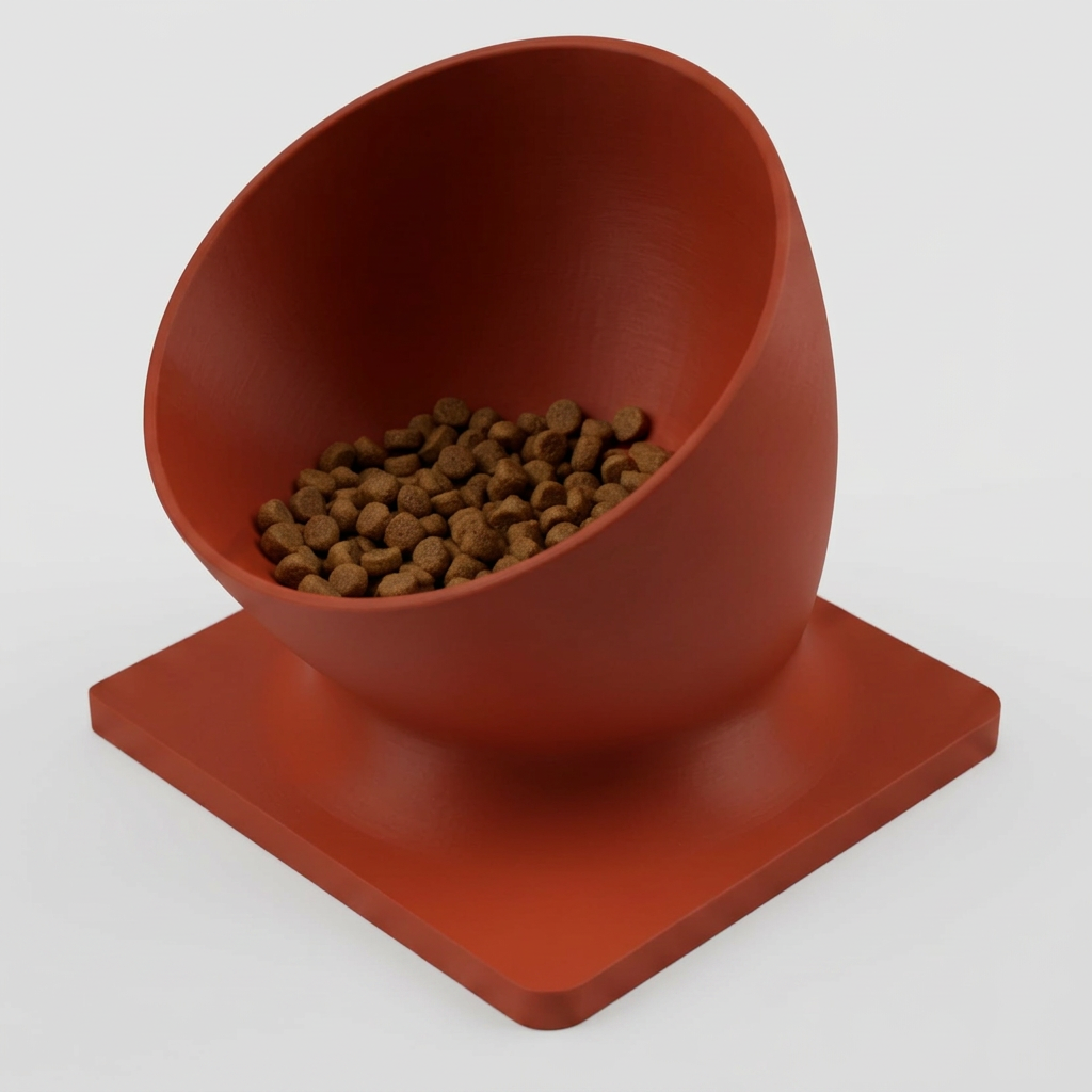 Designer Pet Bowl for Dogs & Cats | Modern Food & Water Bowl