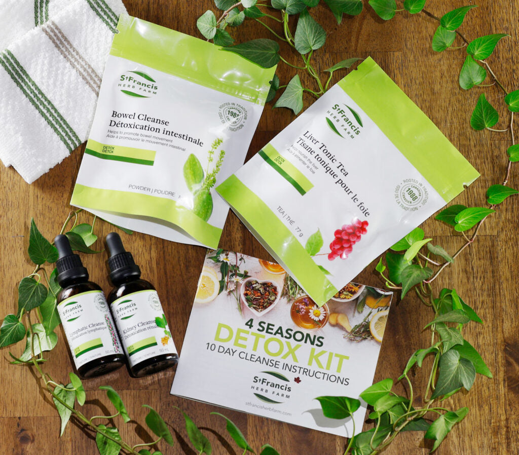 4 Seasons Detox Kit | St. Francis Herb Farm | 1 Kit