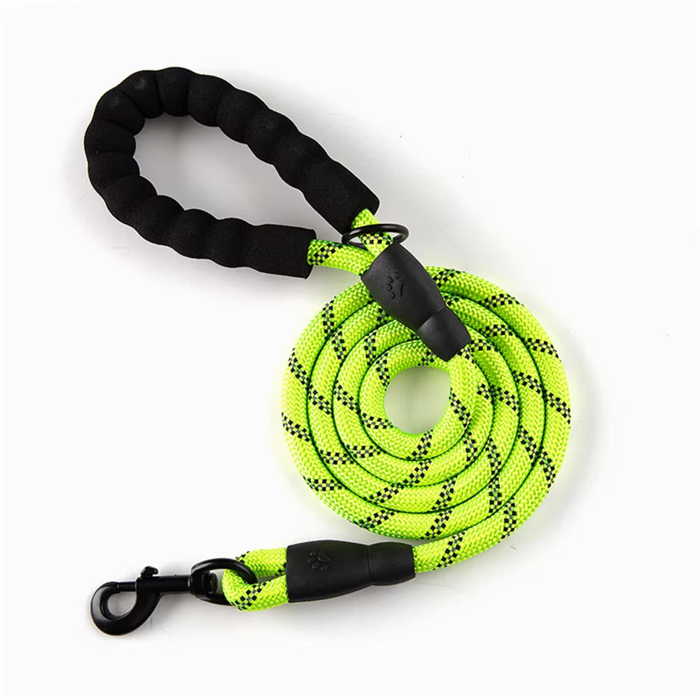 Reflective Dog Leash – Durable Safety for Night Walks