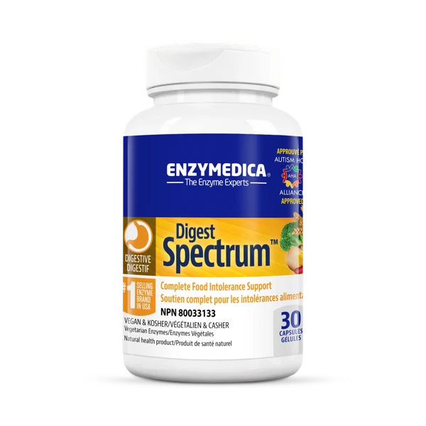 Digest Spectrum | Enzymedica | 30 OR 90 OR 120 Capsules