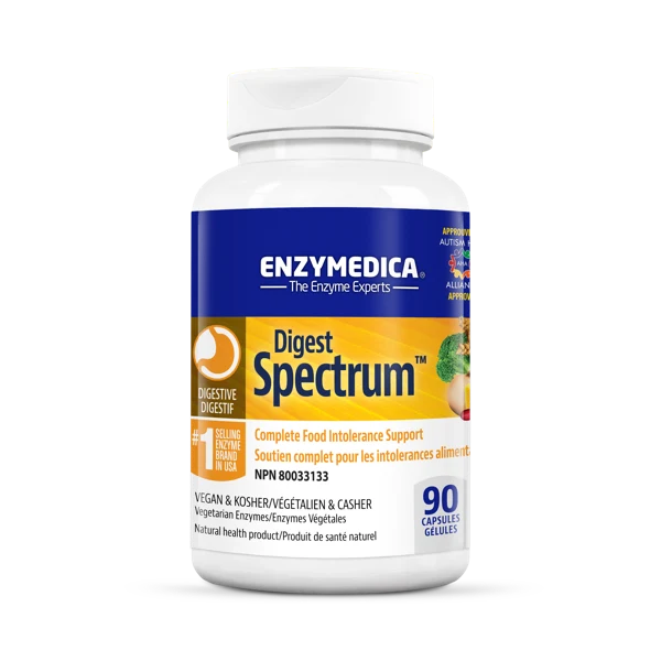 Digest Spectrum | Enzymedica | 30 OR 90 OR 120 Capsules