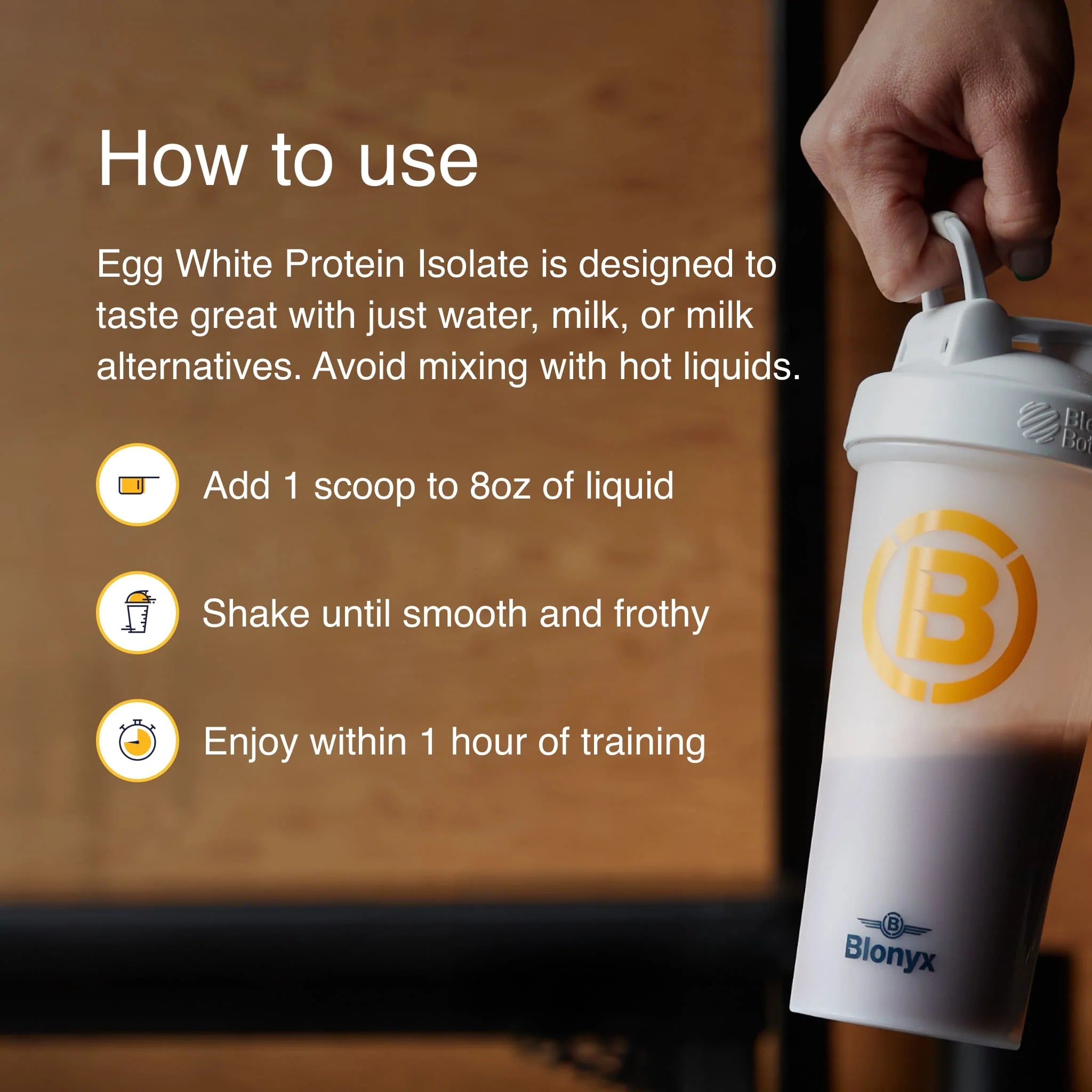 Egg White Protein Isolate | Blonyx Canada | 740 garm
