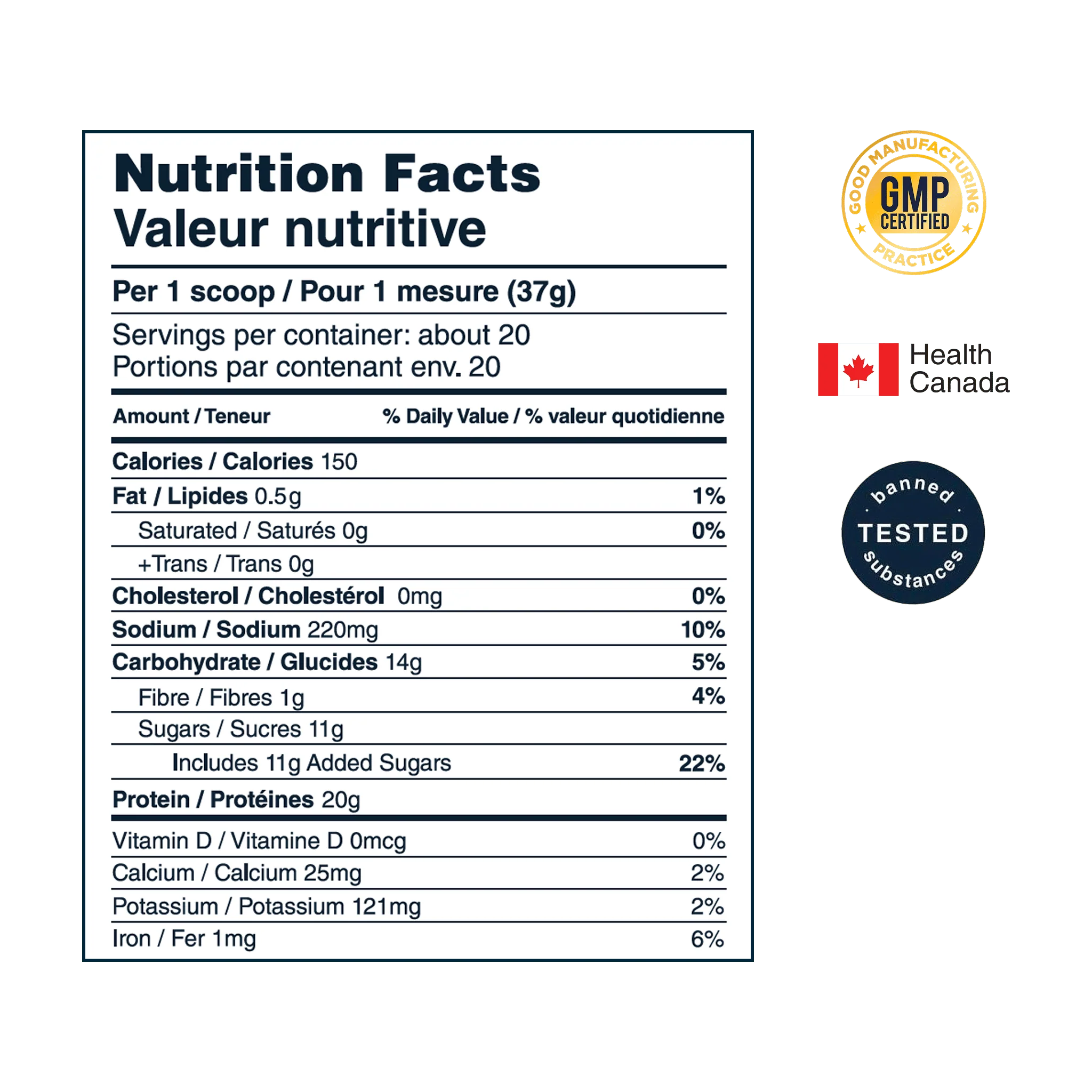 Egg White Protein Isolate | Blonyx Canada | 740 garm