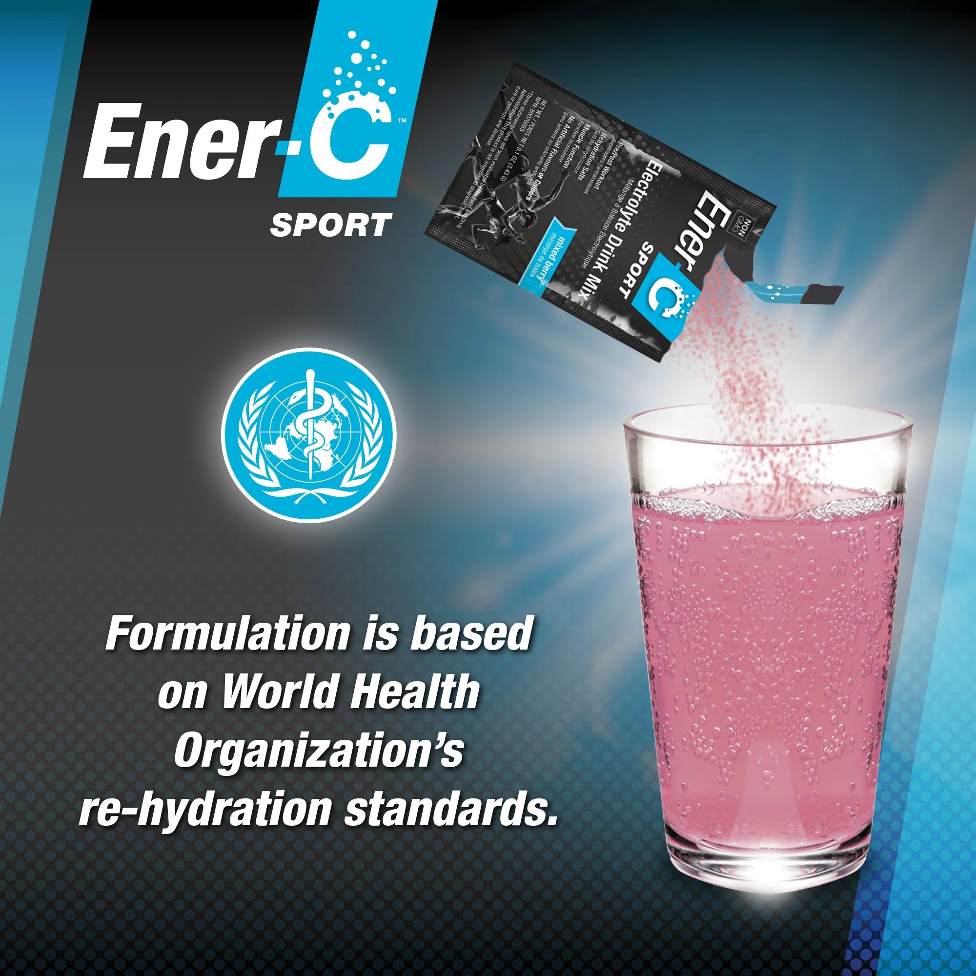 Electrolyte Drink Mix | Ener-Life™ | 12 Sachet