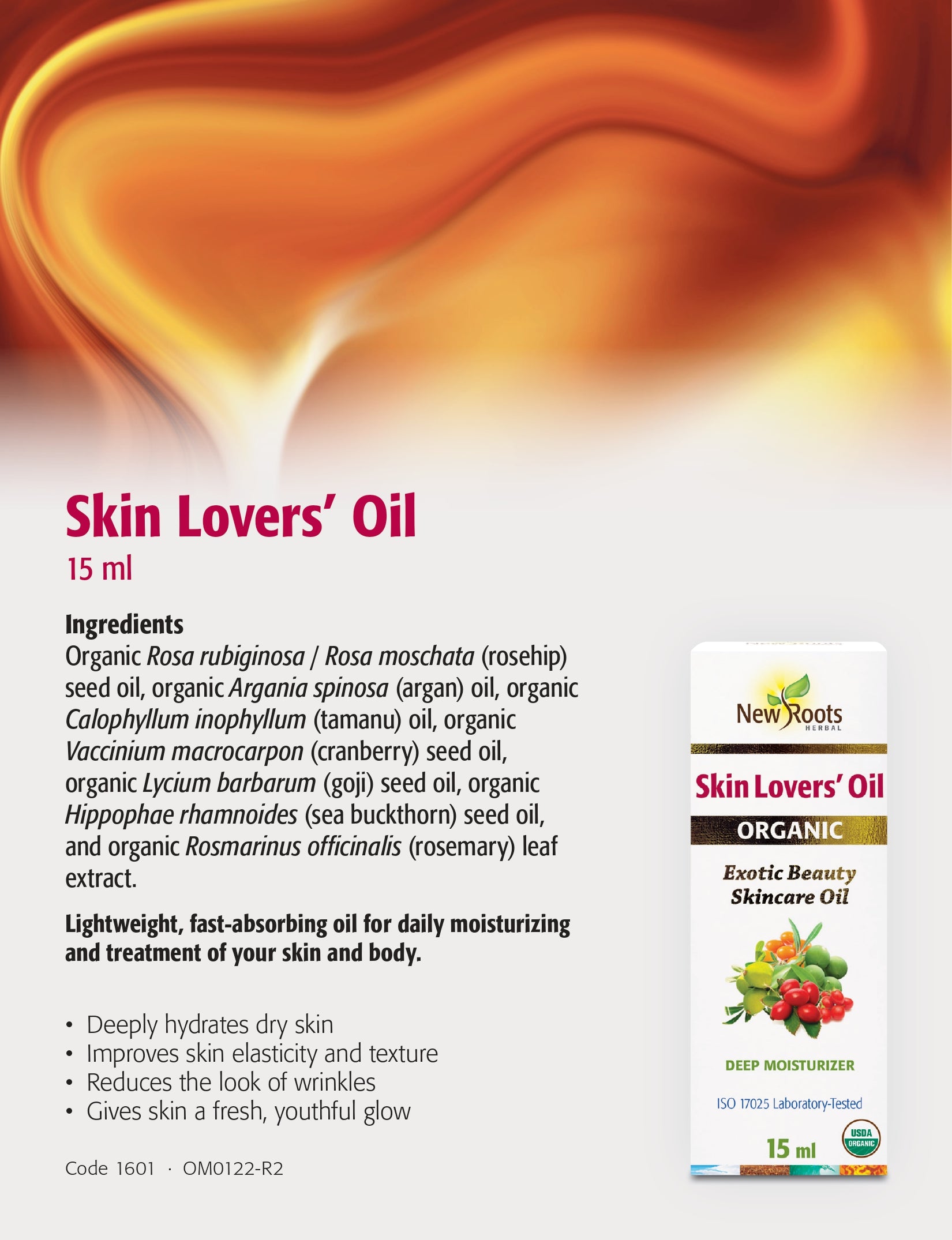 Sea Buckthorn Seed Oil | New Roots HERBAL® | 30 mL