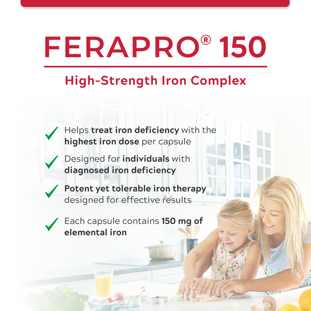 FERAPRO™ by Bob’s Iron Formula – High-Potency Iron & Energy Support | 100 Veggie Capsules