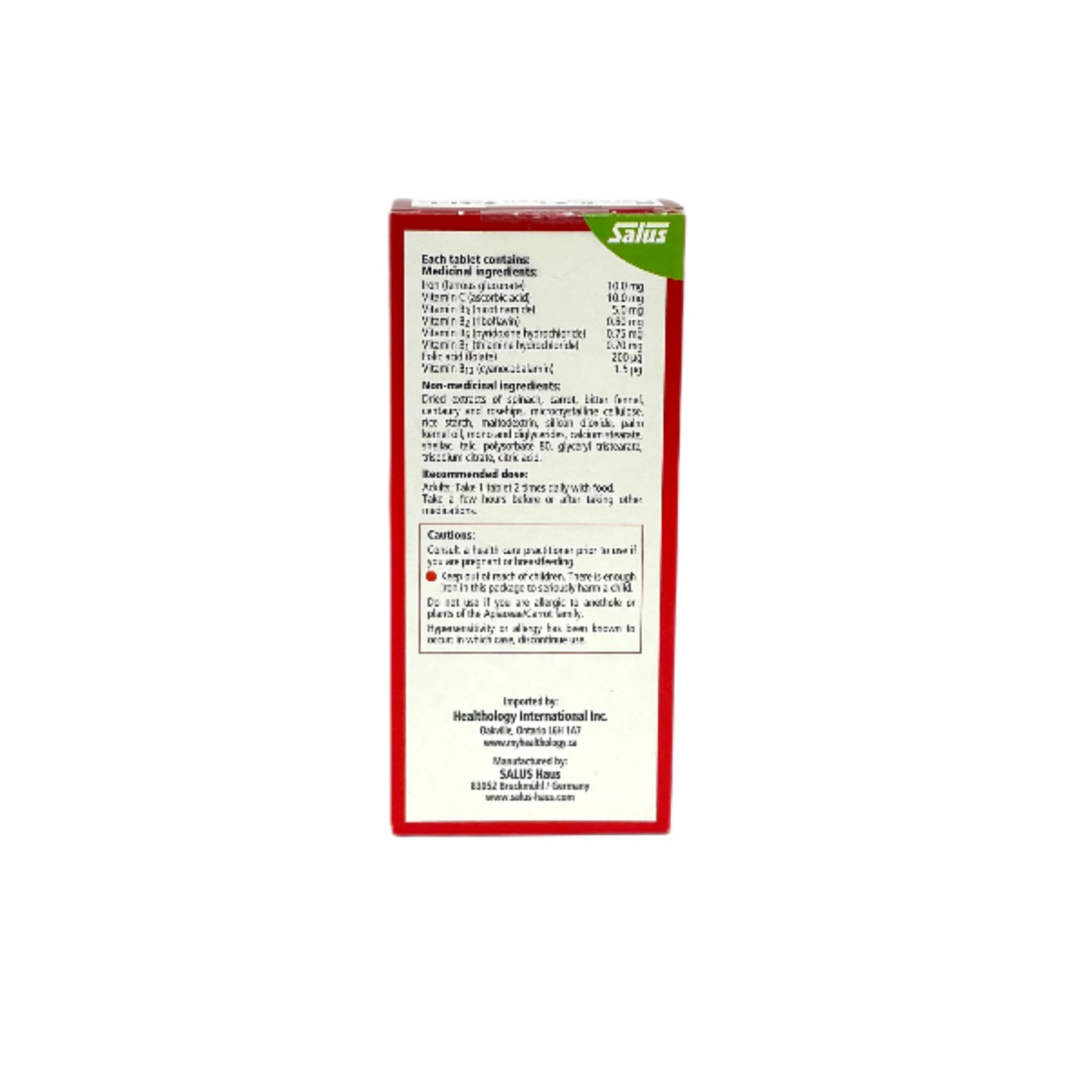 Floradix® Iron Tablets | Salus | 80 or 120 Tablets