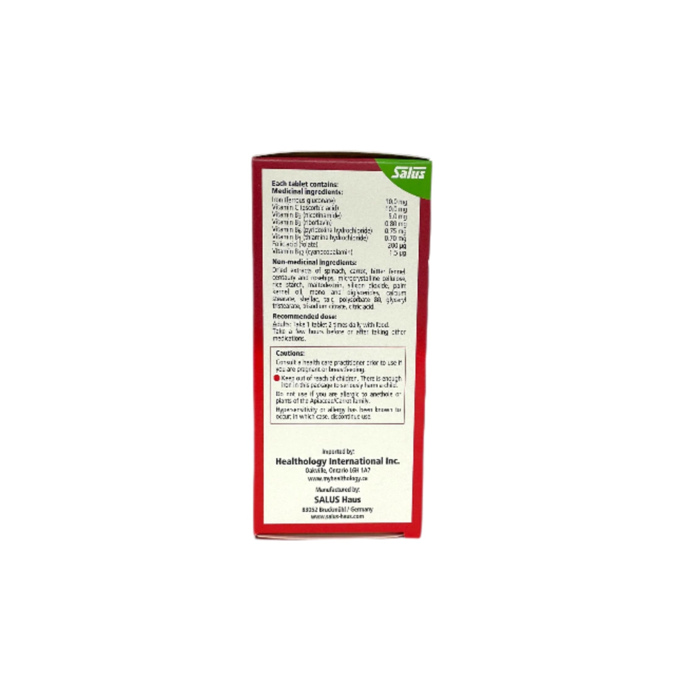 Floradix® Iron Tablets | Salus | 80 or 120 Tablets