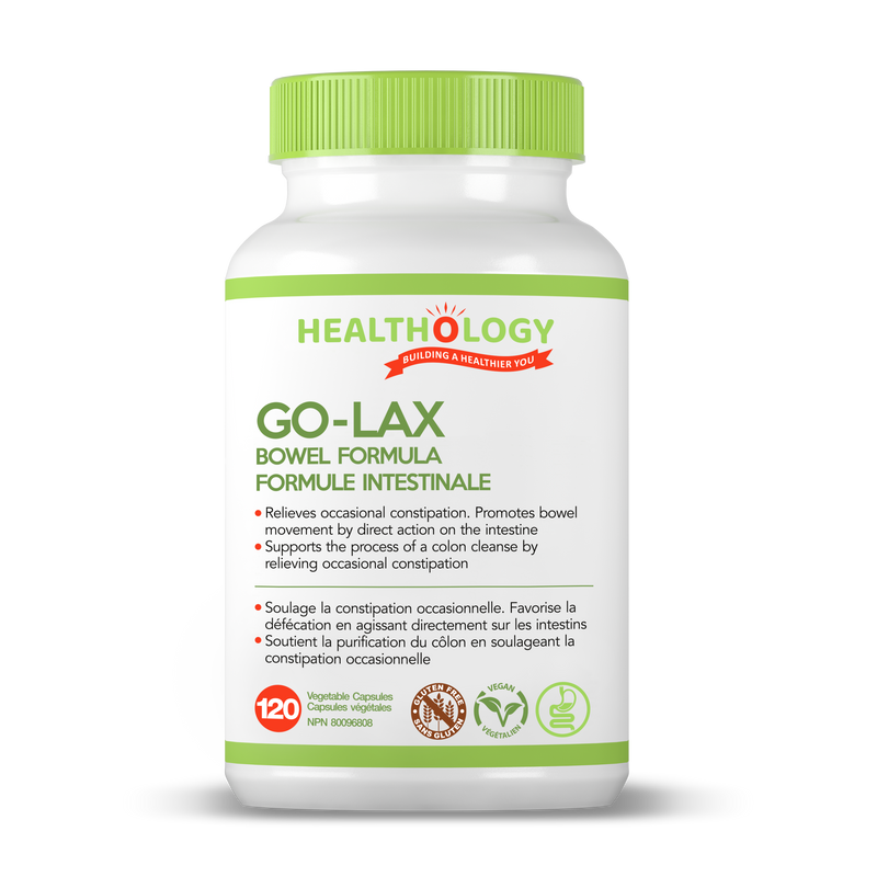 Go-Lax | Healthology™ | 60 or 120 Vegetable Capsules